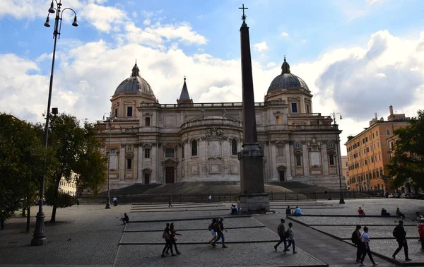 Basilica Santa Maria Maggiore Basilica Santa Maria Maggiore Nella Città — Foto Stock