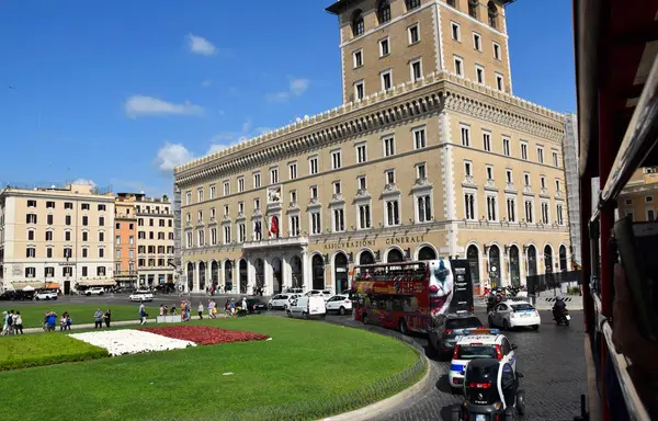 Assicurazioni Generali Spa Auf Der Piazza Venezia Rom Italien — Stockfoto