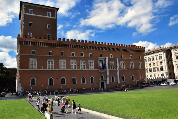 Palazzetto Venezia Piazza Venezia Nella Città Roma — Foto Stock