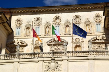 Roma, İtalya 'daki Villa Borghese Parkı' ndaki Borghese Galerisi ve Müzesi 