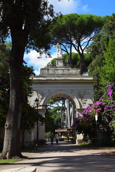 Arco Romano Villa Borghese Park City Rome Italy — Stock Photo, Image