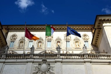 Roma, İtalya 'daki Villa Borghese Parkı' ndaki Borghese Galerisi ve Müzesi 