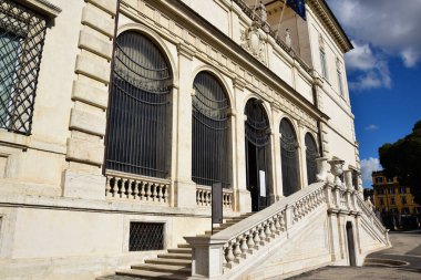 Roma, İtalya 'daki Villa Borghese Parkı' ndaki Borghese Galerisi ve Müzesi 