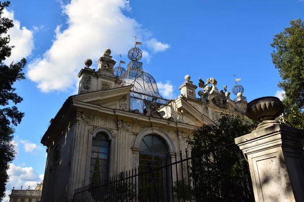 Edifício Antigo Parque Villa Borghese Cidade Roma Itália — Fotografia de Stock