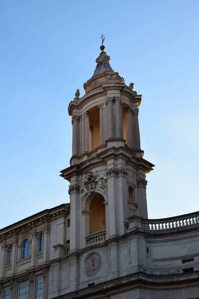 Chiesa Santagnese Ago Piazza Navona City Rome Italy — стокове фото