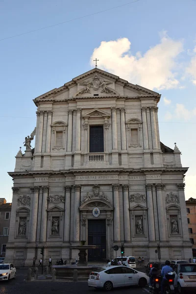 Sant Andrea Della Valle Cidade Roma Itália — Fotografia de Stock