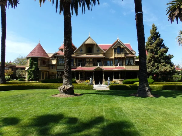 Winchester Mystery House Garden San Jose California — стокове фото