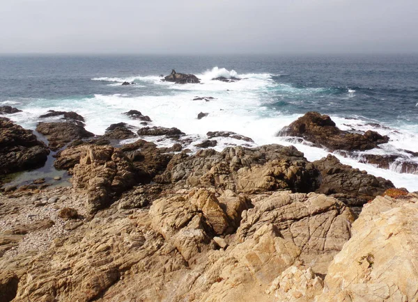 Stone Beach California Rocce Costiere Nelle Acque Poco Profonde Della — Foto Stock