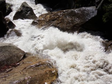 Yosemite Ulusal Parkı, Kaliforniya 'da Vahşi Nehir