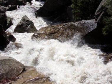 Yosemite Ulusal Parkı, Kaliforniya 'da Vahşi Nehir