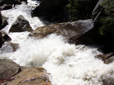 Yosemite Ulusal Parkı, Kaliforniya 'da Vahşi Nehir
