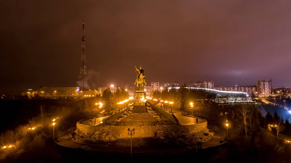 Monumento Salavat Yulaev Ufa República Bashkortostan Rússia — Fotografia de Stock