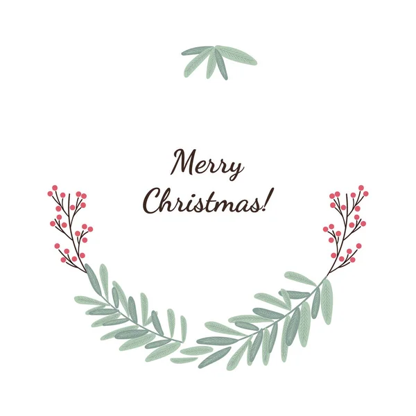 Mutlu noel kartları. Mesajın için güzel bir çerçeve. Vektör el çizimi resimleme.