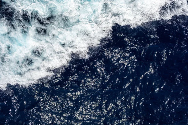 Onda oceano ou fundo de água do mar . — Fotografia de Stock