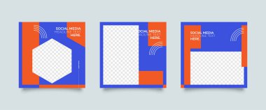 Moda sosyal medya gönderme şablonu