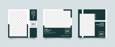 Düzenlenebilir basit sosyal medya afiş şablonu, sosyal medyada kullanımı kolay, temiz tasarım. Herkes kolayca kullanabilir..