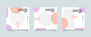 Modern trend seti fikri kapsıyor. Düzenlenebilir basit bilgi pankartı dükkanı. Uygulama için slaytlar, sosyal medya paketi için web tasarımı dijital tarzı. Kare seçilmiş güzellik direkleri, broşür tasarımı. Tanıtım.