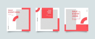 Modern trend seti fikri kapsıyor. Düzenlenebilir basit bilgi pankartı dükkanı. Uygulama için slaytlar, sosyal medya paketi için web tasarımı dijital tarzı. Kare seçilmiş güzellik direkleri, broşür tasarımı. Tanıtım.