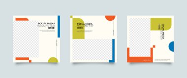 Modern trend seti fikri kapsıyor. Düzenlenebilir basit bilgi pankartı dükkanı. Uygulama için slaytlar, sosyal medya paketi için web tasarımı dijital tarzı. Kare seçilmiş güzellik direkleri, broşür tasarımı. Tanıtım.