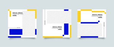 Modern trend seti fikri kapsıyor. Düzenlenebilir basit bilgi pankartı dükkanı. Uygulama için slaytlar, sosyal medya paketi için web tasarımı dijital tarzı. Kare seçilmiş güzellik direkleri, broşür tasarımı. Tanıtım.