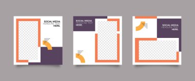 Modern trend seti fikri kapsıyor. Düzenlenebilir basit bilgi pankartı dükkanı. Uygulama için slaytlar, sosyal medya paketi için web tasarımı dijital tarzı. Kare seçilmiş güzellik direkleri, broşür tasarımı. Tanıtım.