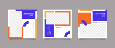 Modern trend seti fikri kapsıyor. Düzenlenebilir basit bilgi pankartı dükkanı. Uygulama için slaytlar, sosyal medya paketi için web tasarımı dijital tarzı. Kare seçilmiş güzellik direkleri, broşür tasarımı. Tanıtım.