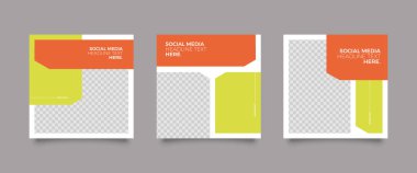 Modern trend seti fikri kapsıyor. Düzenlenebilir basit bilgi pankartı dükkanı. Uygulama için slaytlar, sosyal medya paketi için web tasarımı dijital tarzı. Kare seçilmiş güzellik direkleri, broşür tasarımı. Tanıtım.