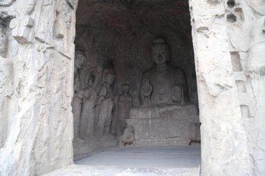 Buda oymalar Çince mağarada