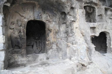 Luoyang, Çin mağaralarda Longmen