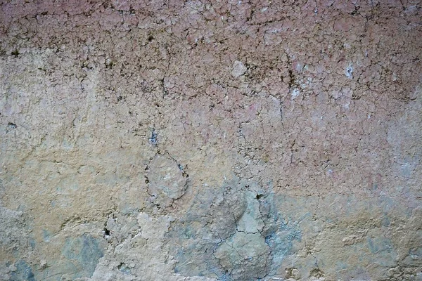 Renkli kerpiç kil duvar soyut yatay desenli arkaplan