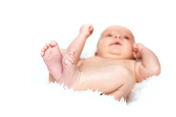 Los pies de un bebé — Foto de Stock