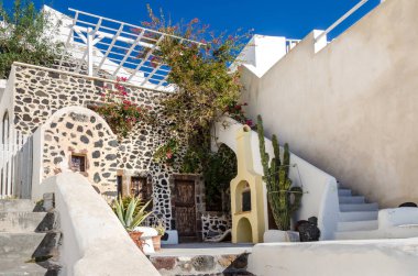 Santorini Adası Yunan ev