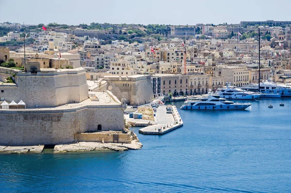 Fort Saint Angelo en Birgu, Malta — Foto de Stock