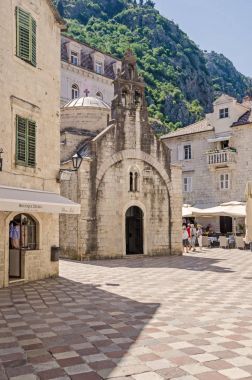 Kotor, Karadağ eski şehir Lukas kilise Aziz.