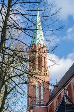 Duvar Parish Kilisesi Kutsal kalbin olarak Tegel, Berlin, Almanya