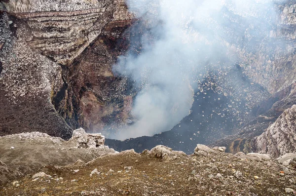 Santiago krater yanardağ: Masaya, Nicaragua — Stok fotoğraf