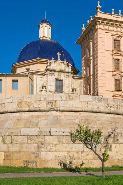 西班牙瓦伦西亚的圣皮乌斯五世艺术馆 图库图片