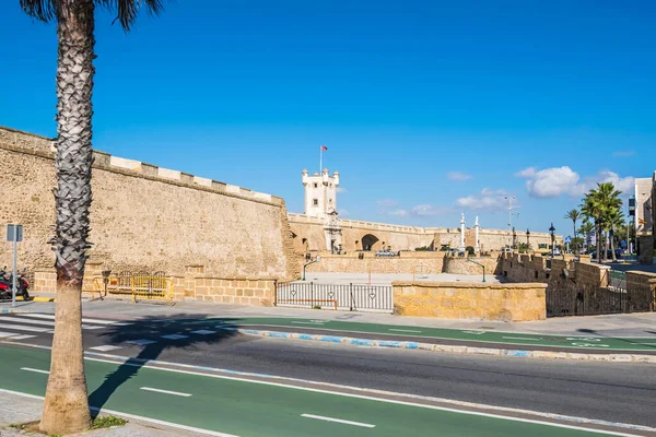 Plaza Constitucion Puertas Tierra Bastion Monument Built Remnants Old Defensive — Stock Photo, Image