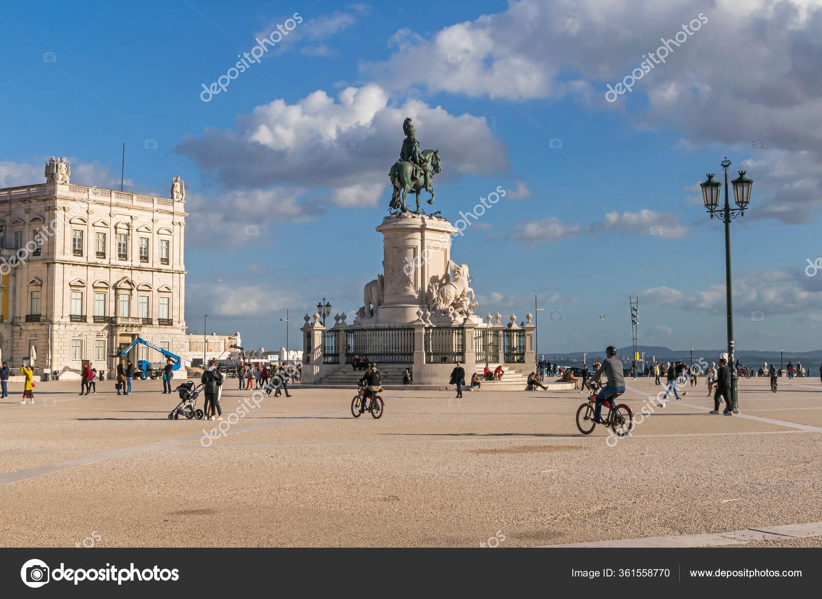Lisbonne Portugal Novembre 2022 Praca Comercio Place Lisbonne Portugal Novembre 2022 Praca Comercio Place