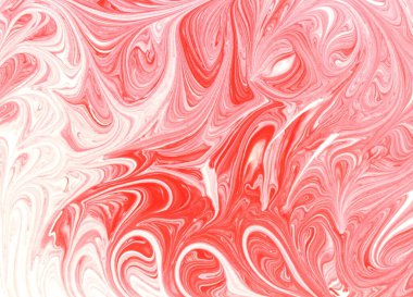 Red stains on a white background, for a mobile phone or tablet, abstract image.