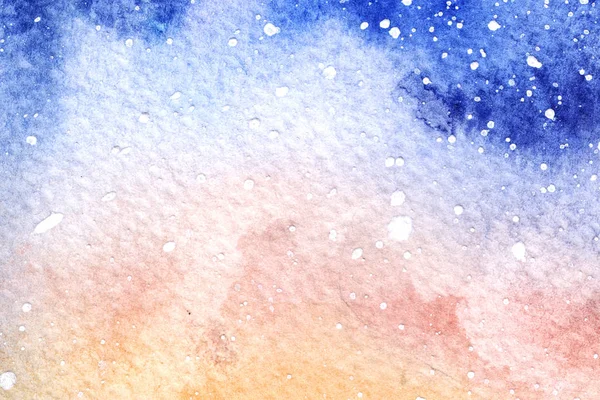 Vesmírné Hvězdné Nebe Galaxie Obrázek Papíře Akvarelové Pozadí — Stock fotografie