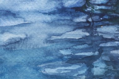  Deniz. Su. Suluboya. arkaplan