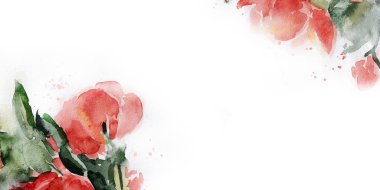 Bouquet of flowers. Spring. Summer. watercolor