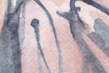 Asfalttaki gölge. Şehirde şafak vakti. Suluboya. Güneşin ışıkları. Sokak. arkaplan.