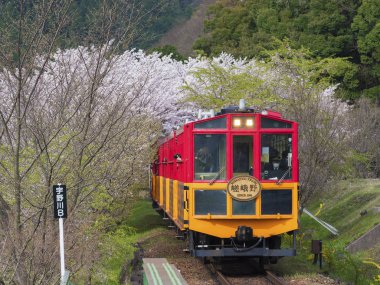 Sakano Romantik Tren, Kyoto 'da gezici bir geçmişe dönüş treni.