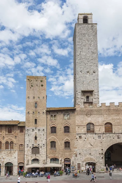 stock image historical town San Gimignano, Tuscany, Italy