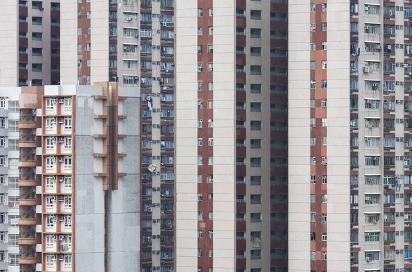 Vysoká obytná budova v Hongkongu — Stock fotografie