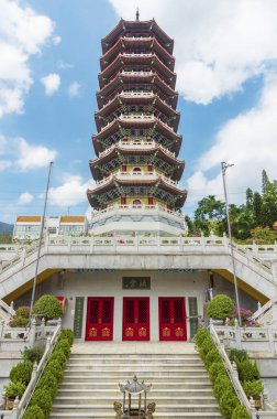 Çin tapınağındaki Pagoda Hong Kong, Çin 'deki Batı Manastırı