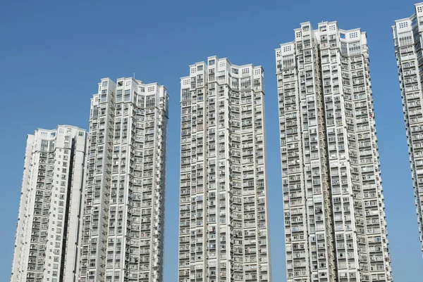 High Rise Residential Building Hong Kong City Stock Picture