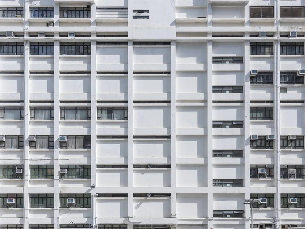 Extérieur Immeuble Résidentiel Grande Hauteur Hong Kong — Photo